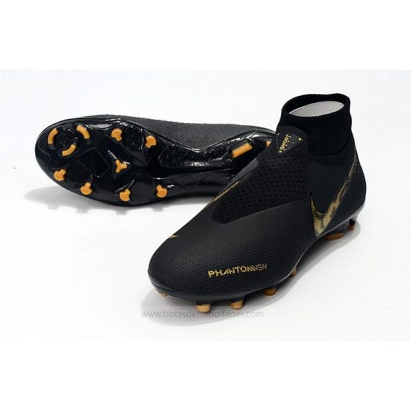 Nike Phantom VSN Elite DF FG Negro Oro